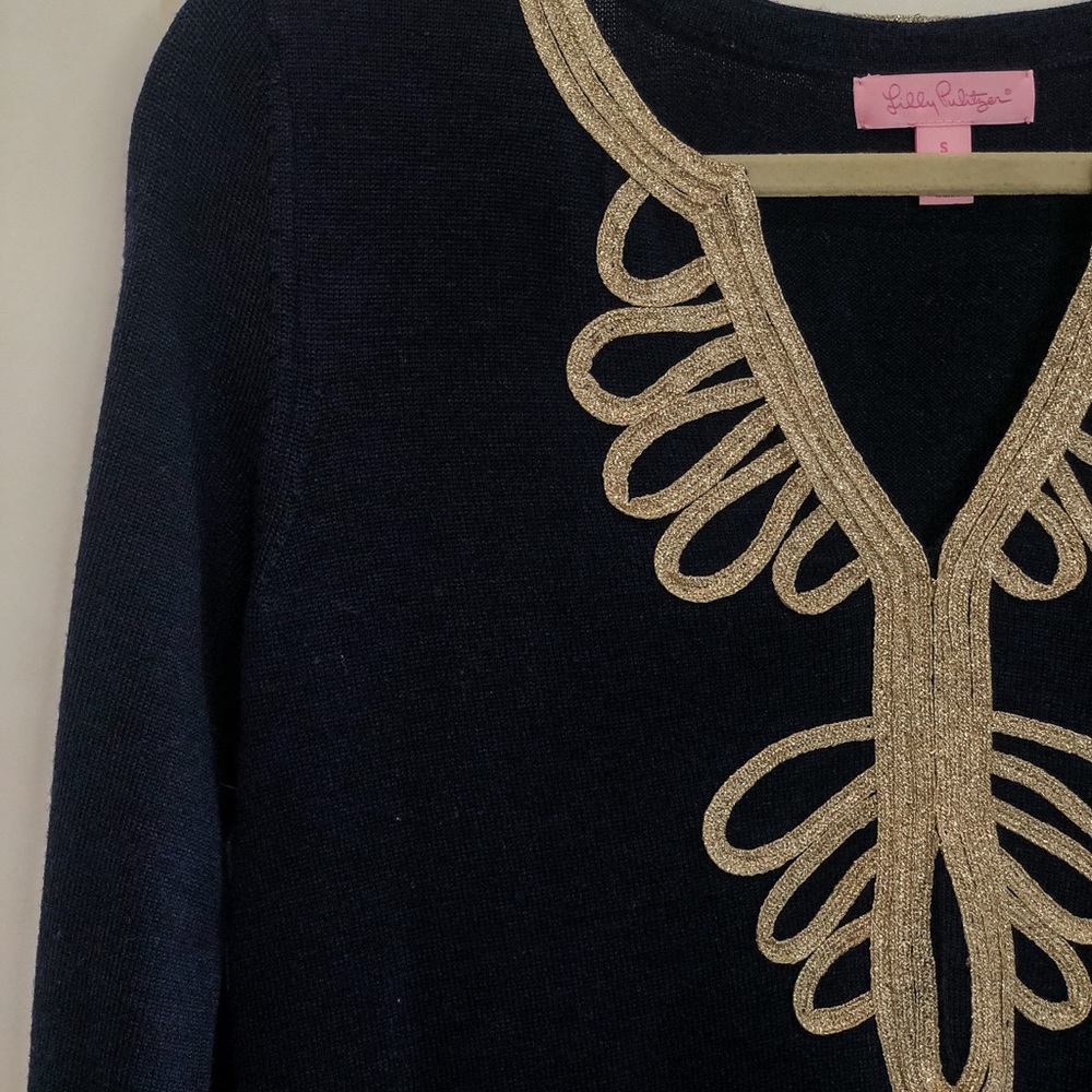 Navy Blue Lilly Pulitzer Dress